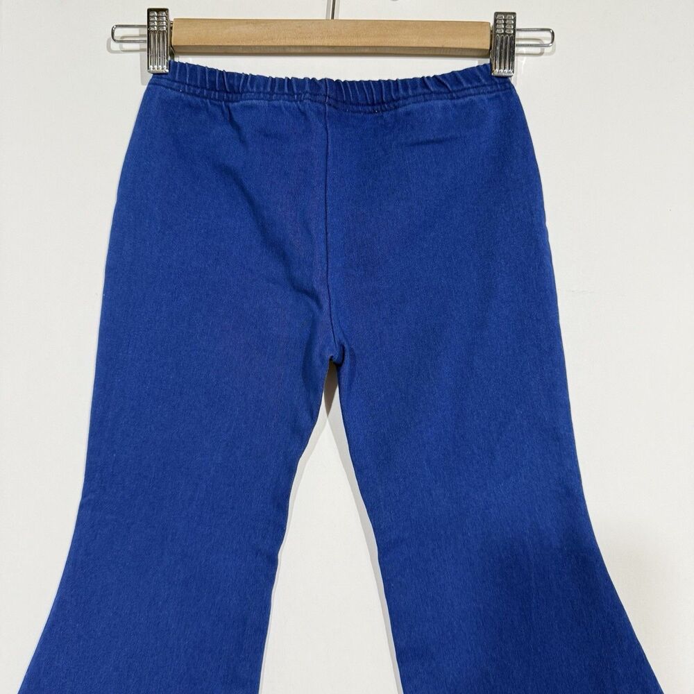NWT Girls Pull On Denim Flare Blue Jeans Size 6 Years Boho Little Trendsetter - Picture 6 of 16